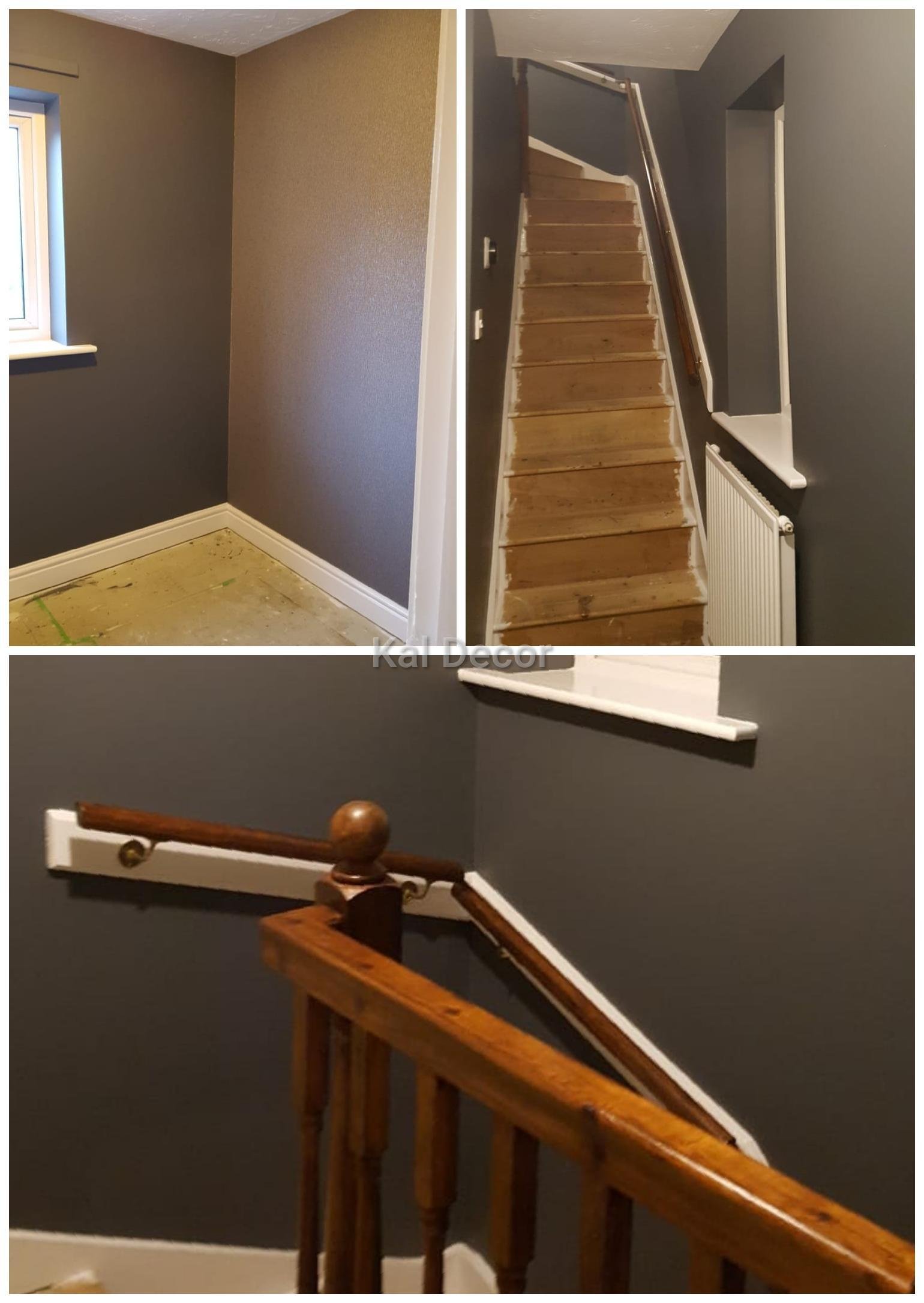 Hallway, Landing & Staircase Painting by KAL DECOR, Huddersfield